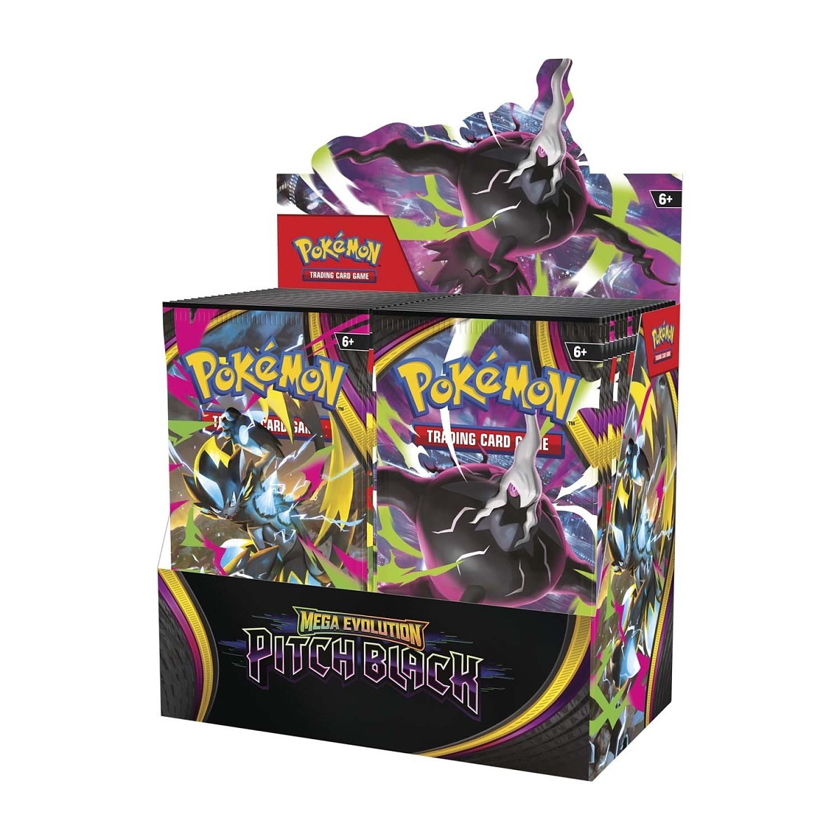 Pokémon TCG: Mega Evolution—Pitch Black Booster Display Box (36 booster packs)