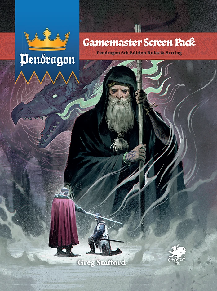 Pendragon Gamemaster Screen Pack cover