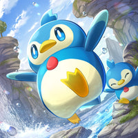Palworld Trial Deck: Dawn of Palpagos – Red・Blue deck card (Pengullet)