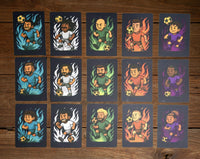 5-Aside Football Card Game – player cards
