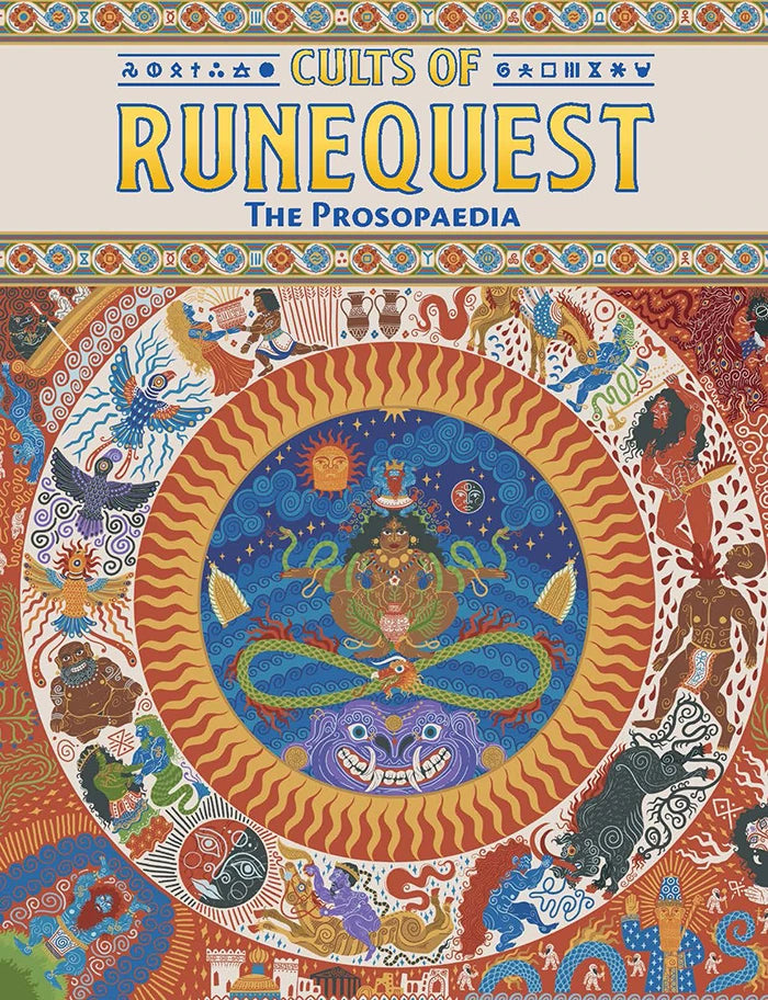 Cults of RuneQuest: The Prosopaedia book cover