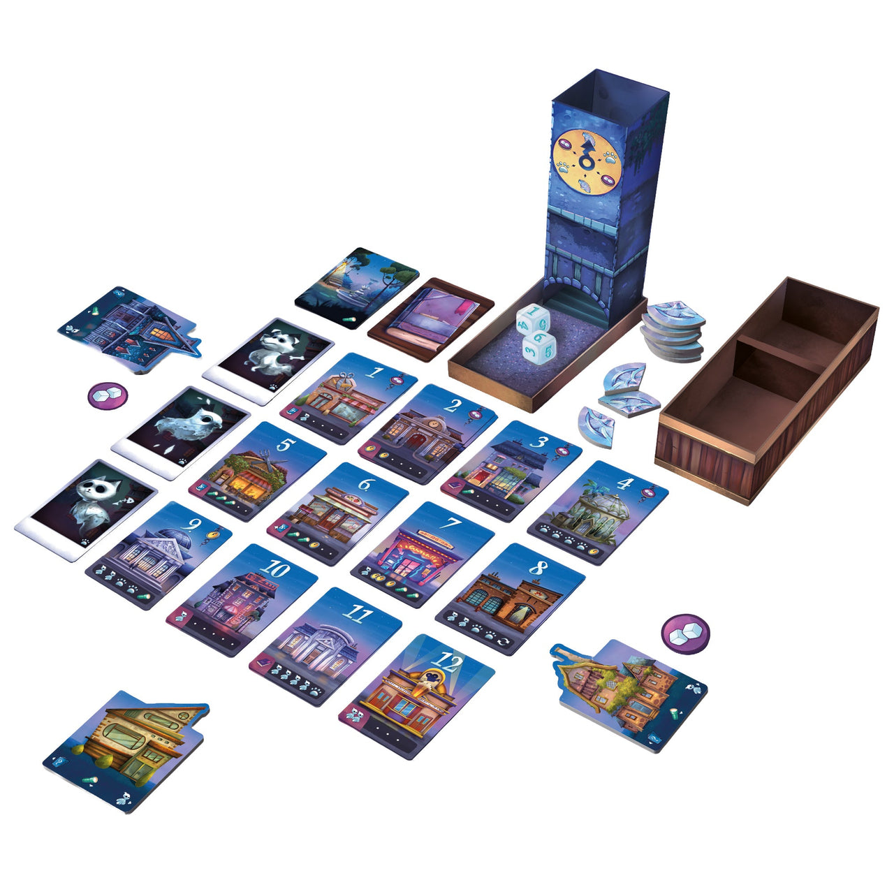 Spooky Tower – components