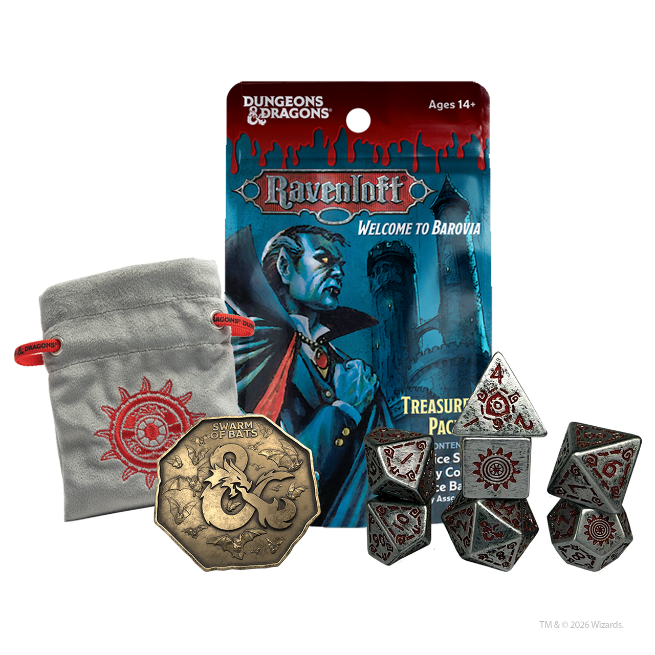 Dungeons & Dragons Castle Ravenloft Treasure Pack – official image 1