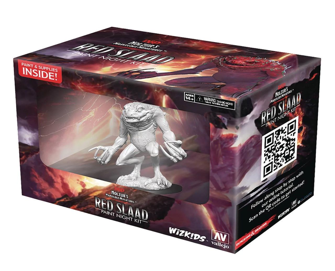 D&D Red Slaad Paint Kit