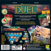 7 Wonders Duel – box back