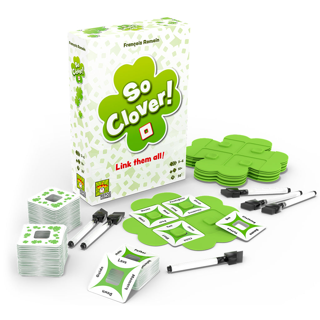 So Clover! – box and components