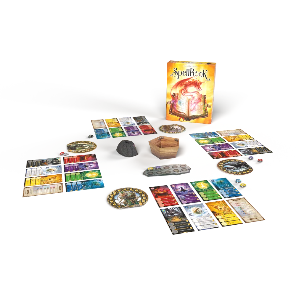 Spellbook – box and contents