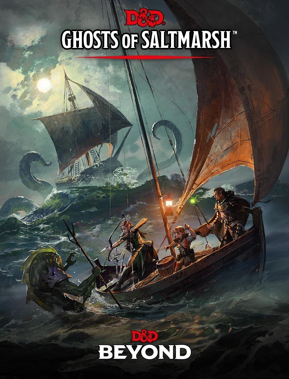 D&D – Ghosts of Saltmarsh book cover