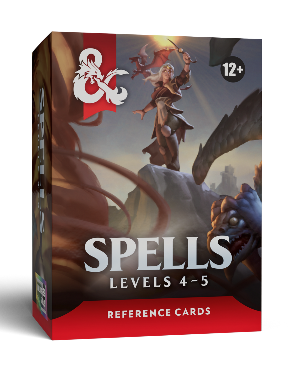 D&D Reference Cards Spells: Levels 4–5 – box front