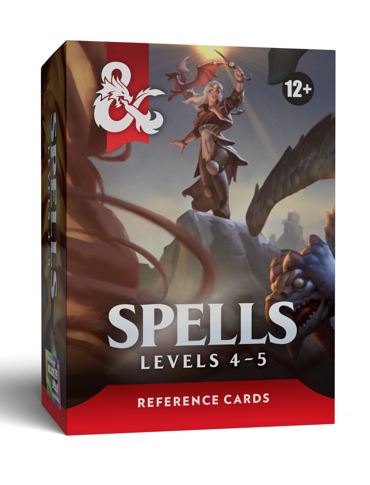 D&D Reference Cards Spells: Levels 4–5 – box front