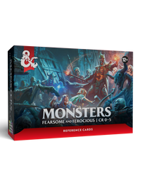 D&D Reference Cards Monsters: Fearsome and Ferocious – box front