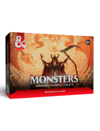 D&D Reference Cards Monsters: Animals and NPCs – box front