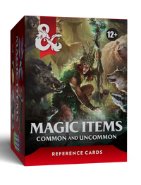 D&D Reference Cards Magic Items: Common and Uncommon – box front