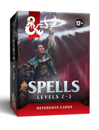 D&D Reference Cards Spells: Levels 2–3 – box front