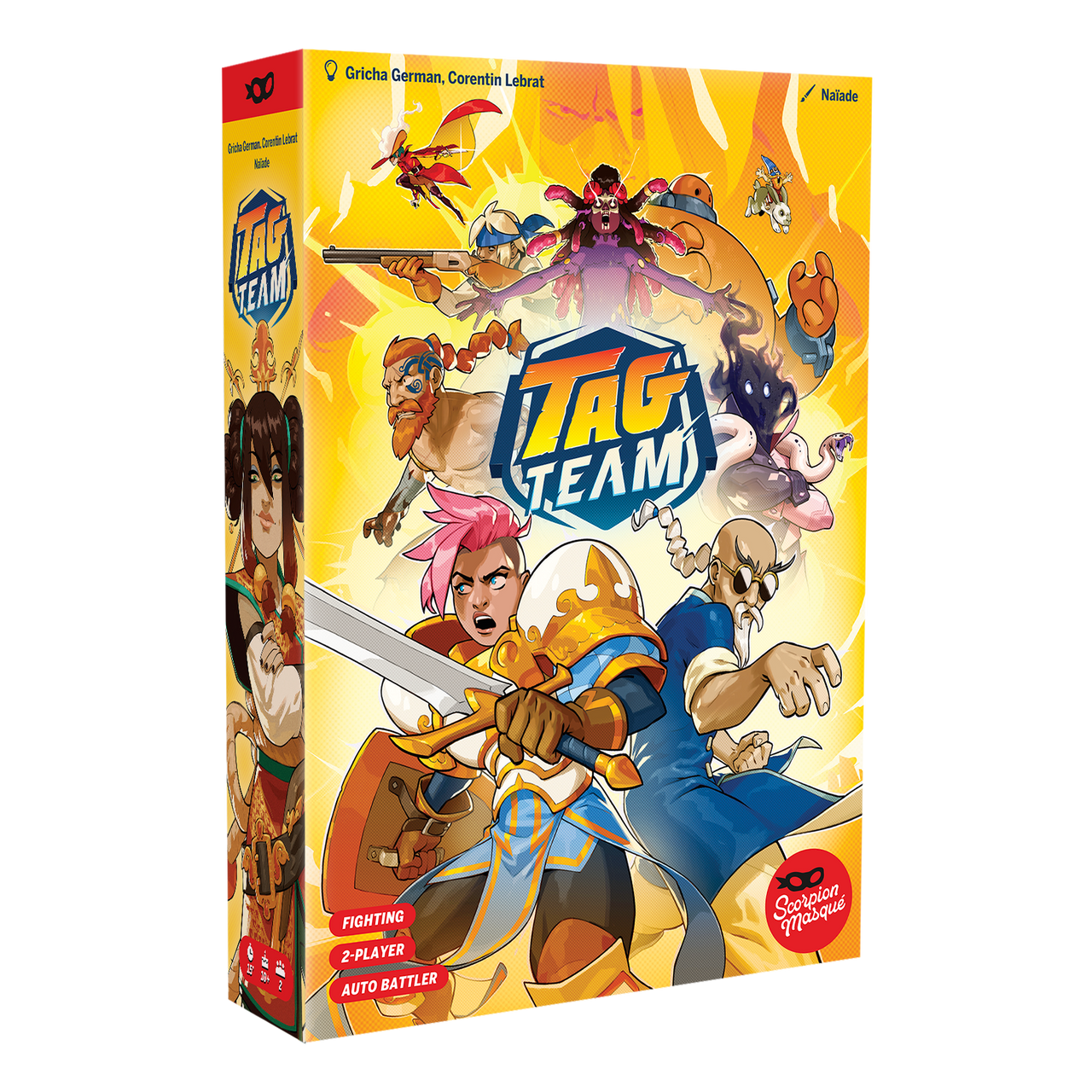 Tag Team – box front (3D packshot)