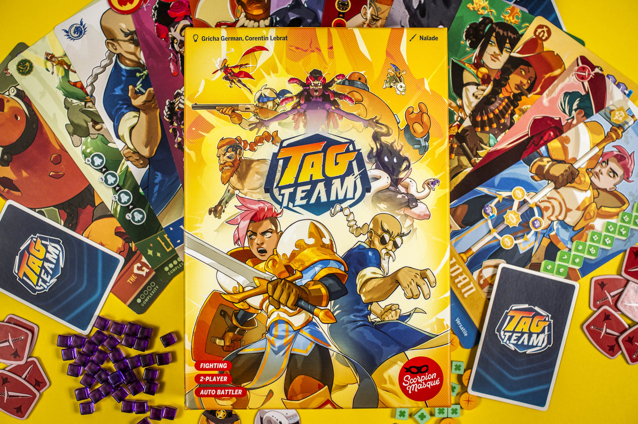 Tag Team – lifestyle with box