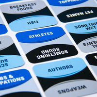 The Original Tapple – category cards