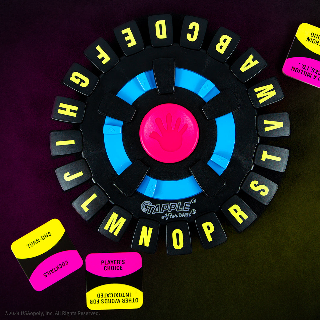 Tapple After Dark – game set-up