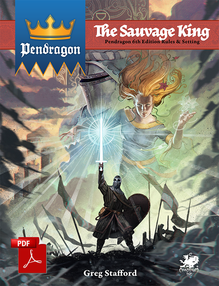 Pendragon: The Sauvage King book cover