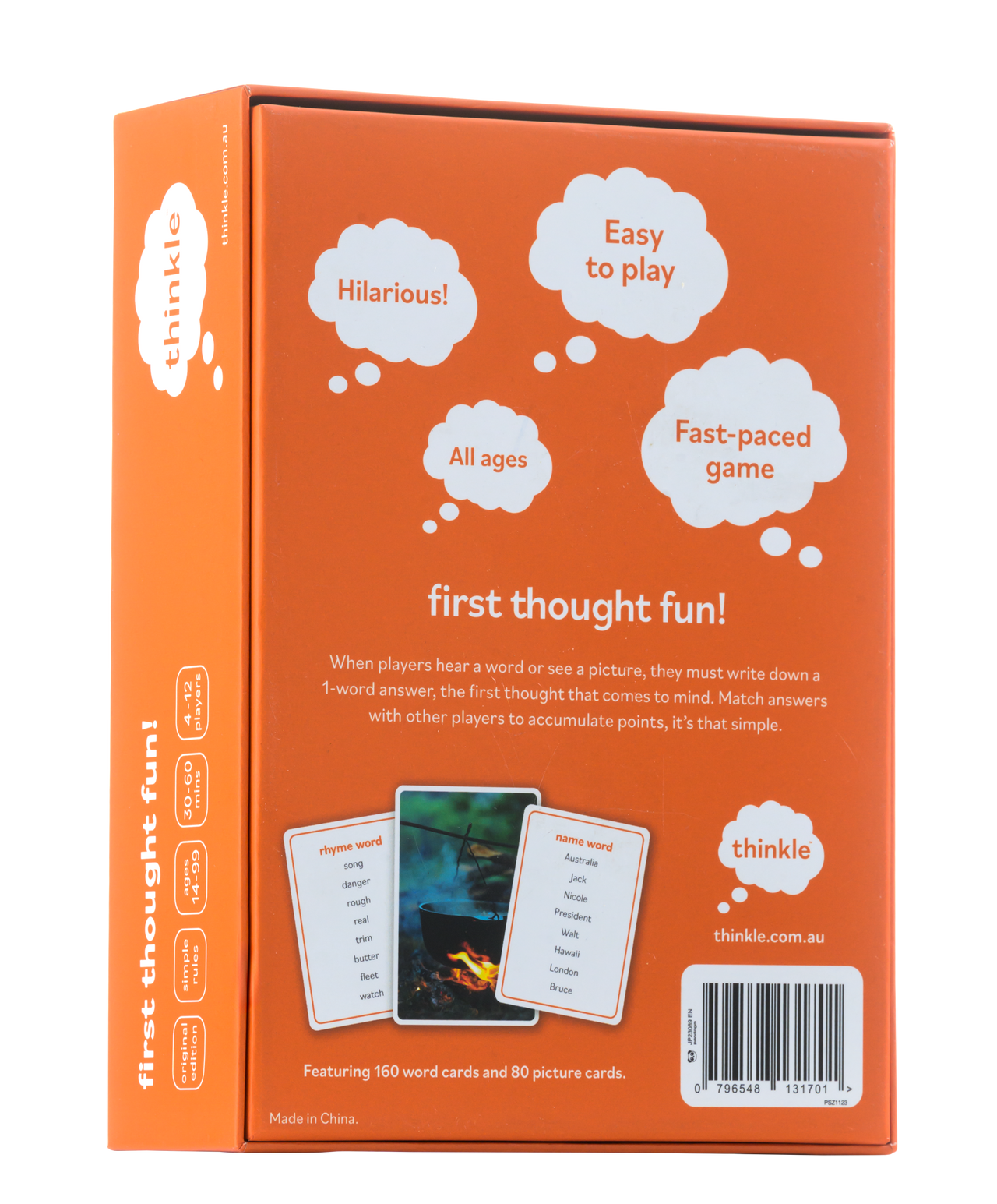 Thinkle – box back
