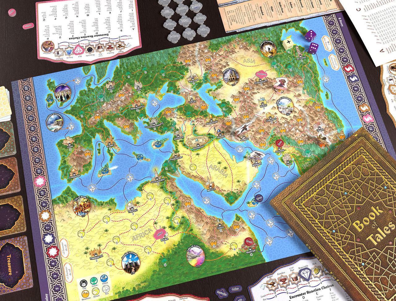 Tales of the Arabian Nights 40th Anniversary Edition – box back