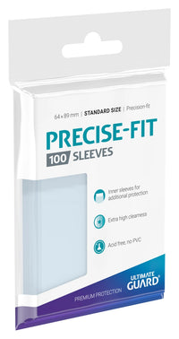 Ultimate Guard Precise-Fit Sleeves Top-Loading Standard Size Transparent