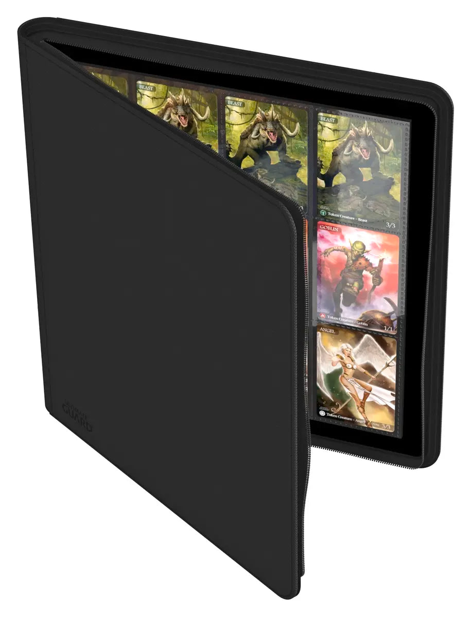 Ultimate Guard Zipfolio 480 24-Pocket Xenoskin – official image 3 (Black)