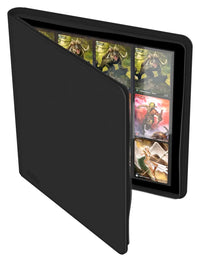 Ultimate Guard Zipfolio 480 24-Pocket Xenoskin – official image 3 (Black)