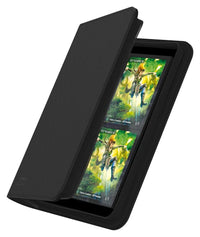 Ultimate Guard Zipfolio 160 8-Pocket Xenoskin – official image 3 (Black)