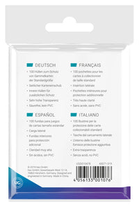 Ultimate Guard Precise-Fit Sleeves Standard Size (100) Side-Loading – official image 4