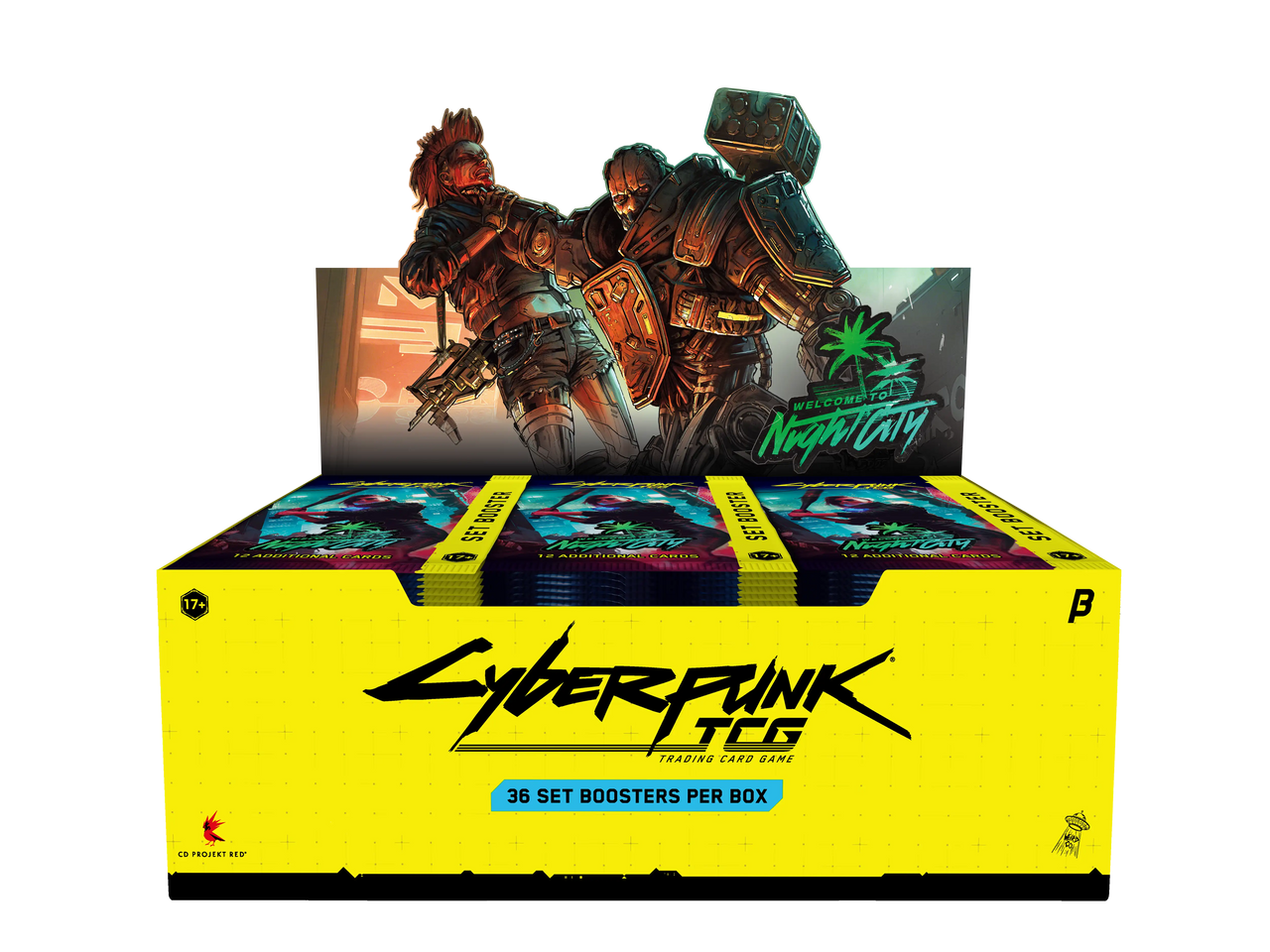 Cyberpunk TCG Welcome to Night City Booster – Beta booster box