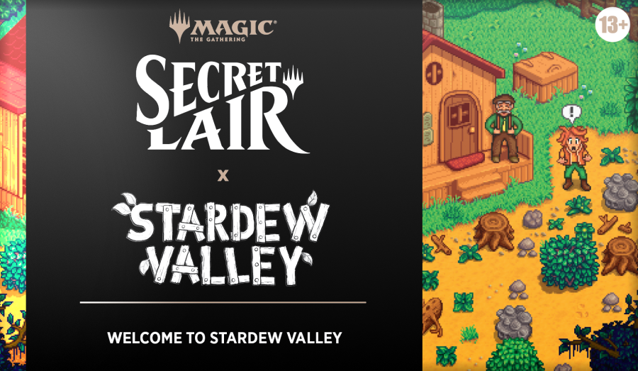 Secret Lair x Stardew Valley: Welcome to Stardew Valley – envelope packaging