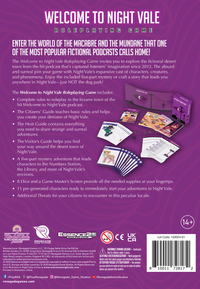 Welcome to Night Vale Roleplaying Game – box back