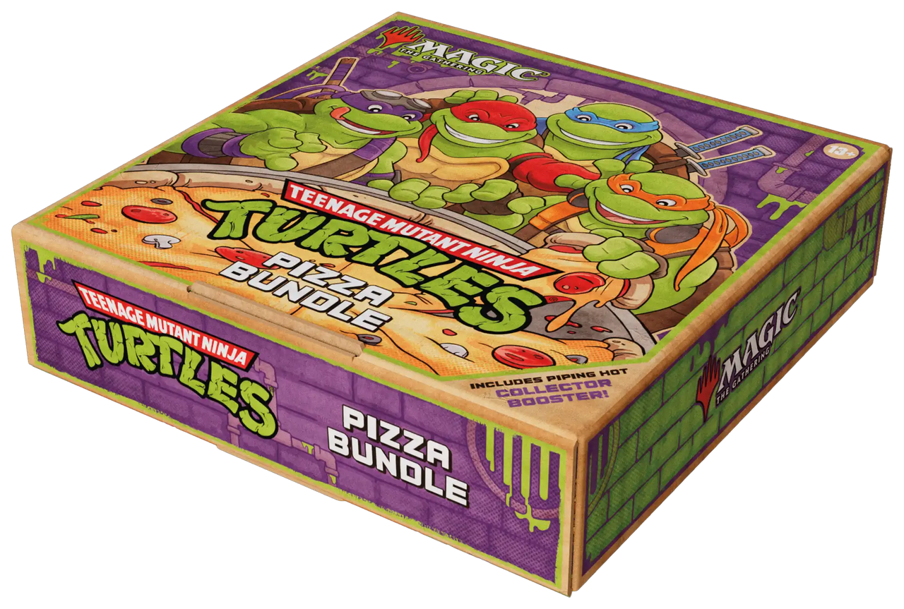 Magic: The Gathering Teenage Mutant Ninja Turtles Pizza Bundle – box front