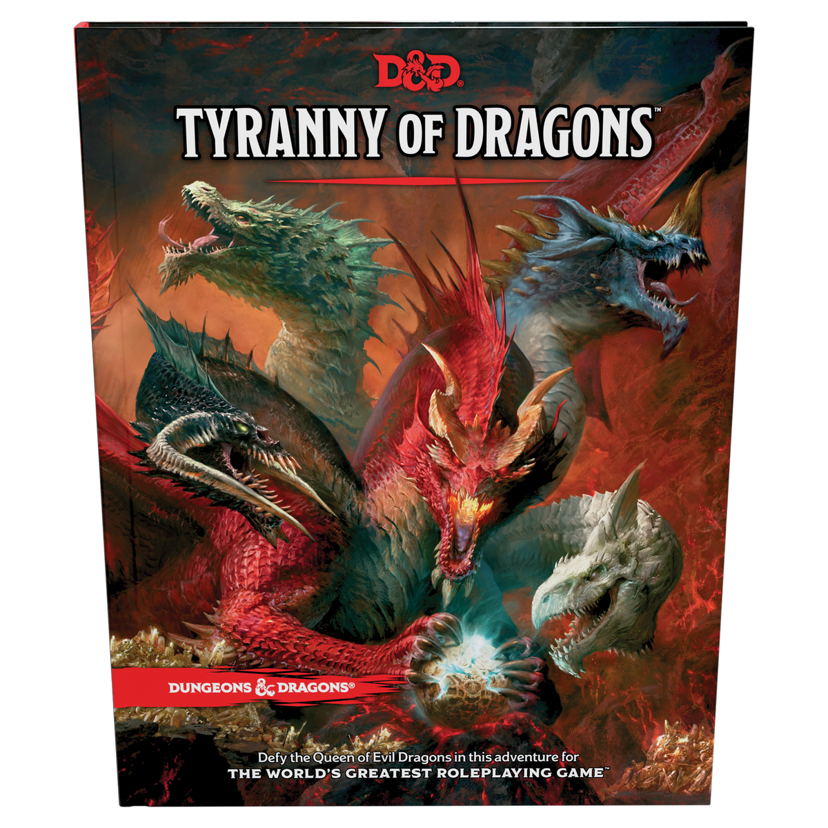 D&D – Tyranny of Dragons book cover