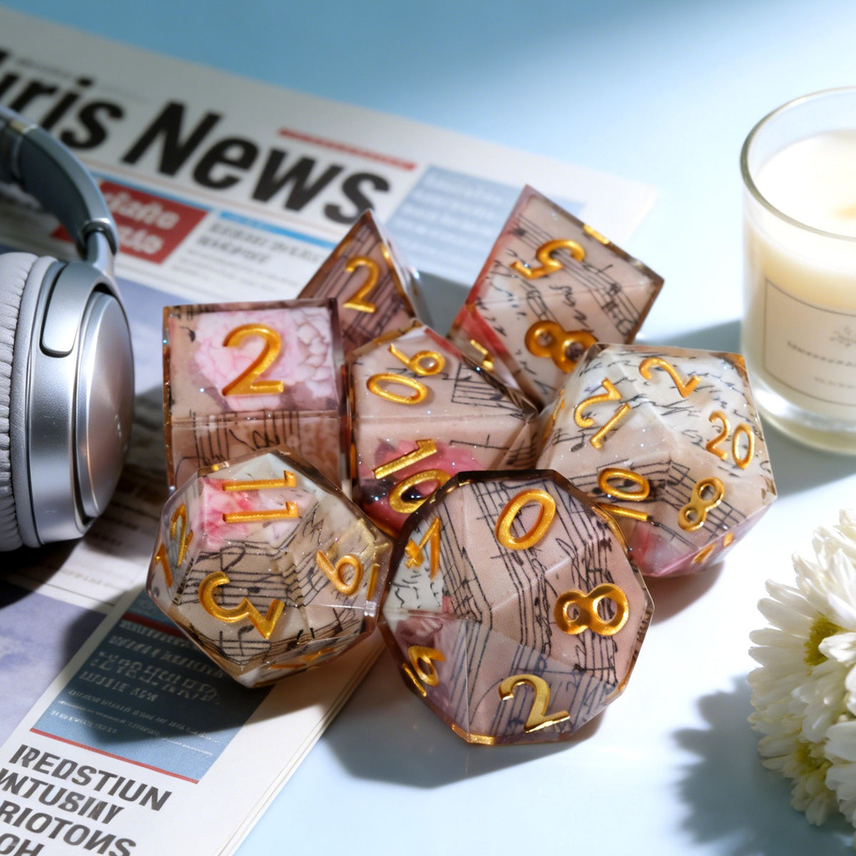 Bard's Serenade Dice Set