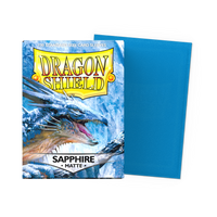 Dragon Shield Matte Sleeves Sapphire (Blue) – box and sleeve