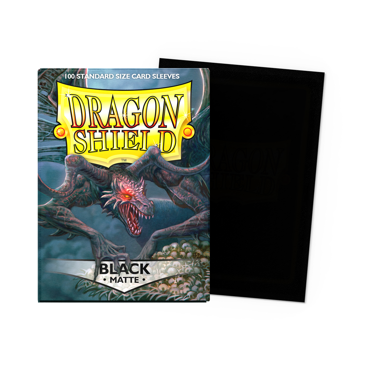 Dragon Shield Matte Sleeves Black – box and sleeve