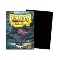 Dragon Shield Matte Sleeves Black – box and sleeve