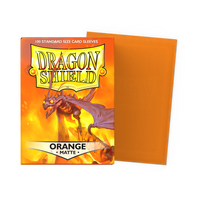 Dragon Shield Matte Sleeves Orange – box and sleeve
