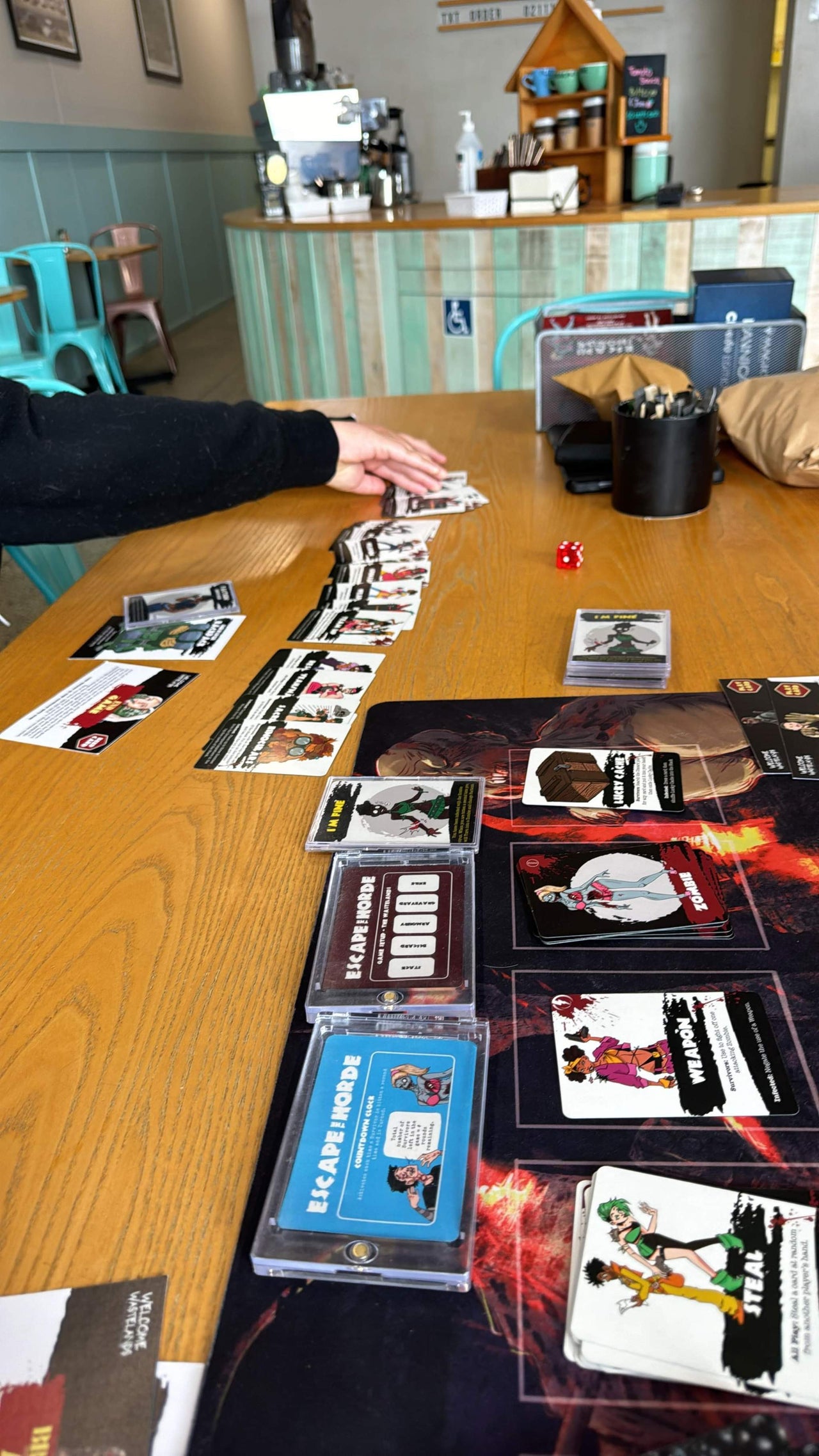 Escape the Horde – game in play