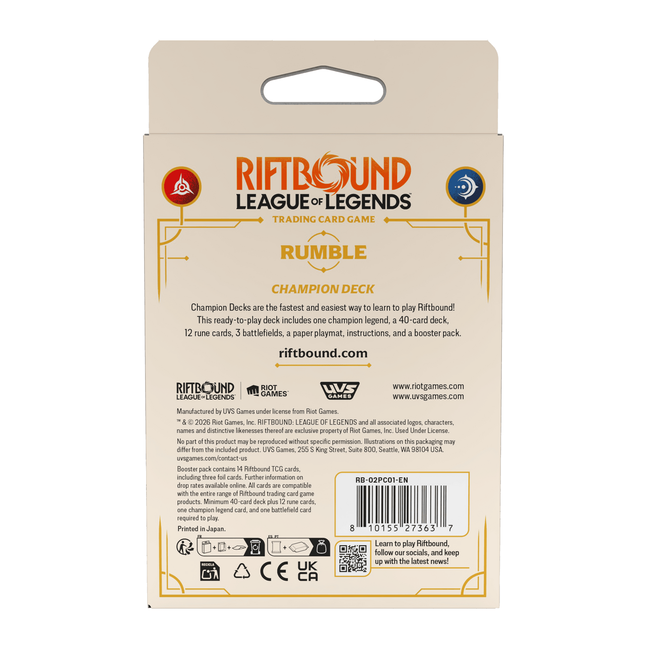 Riftbound Spiritforged Champion Deck Rumble – official image 4