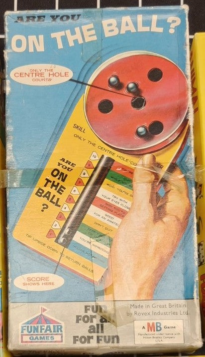 Are You On The Ball? vintage skill game