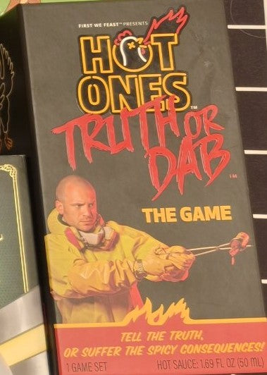 Hot Ones: Truth or Dab party game box art