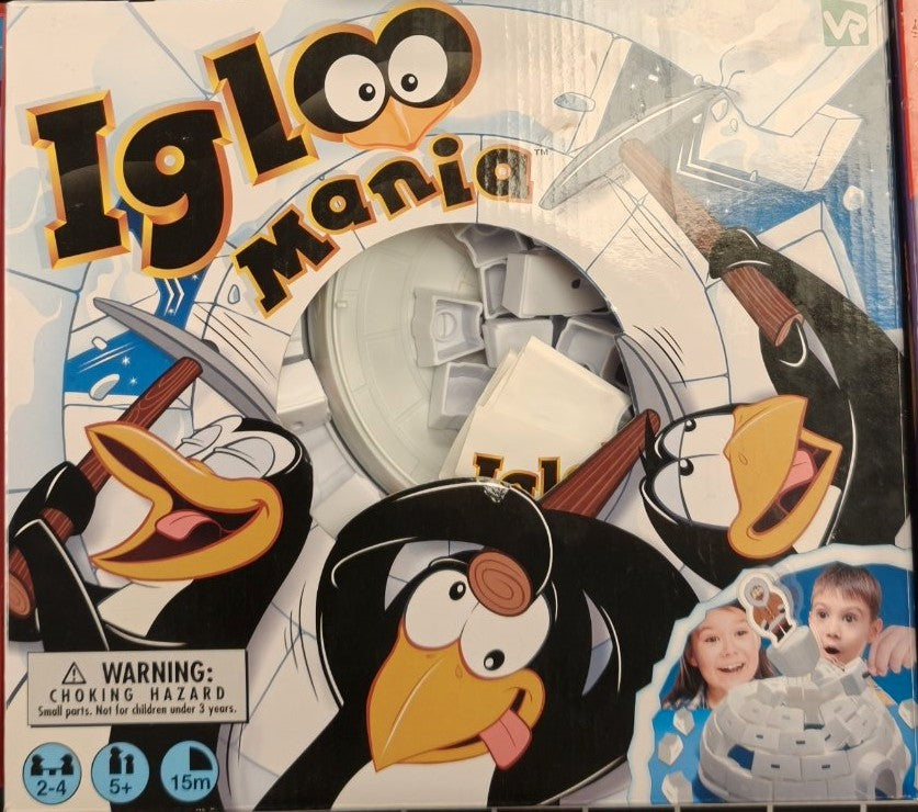 Igloo Mania kids' game box art