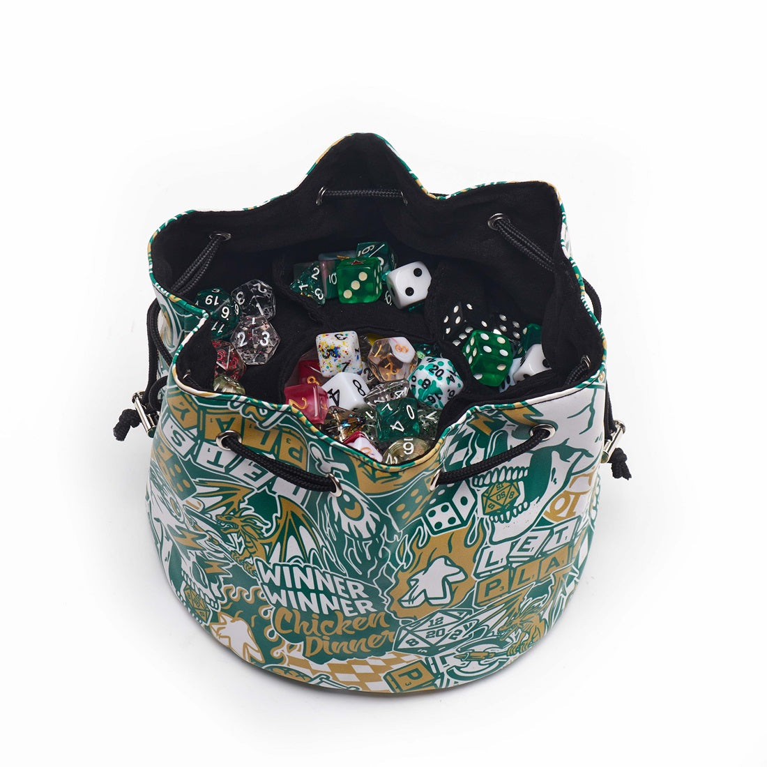 LPG Essentials Multipocket Dice Bag Leather Artist Series Cara – official image 5