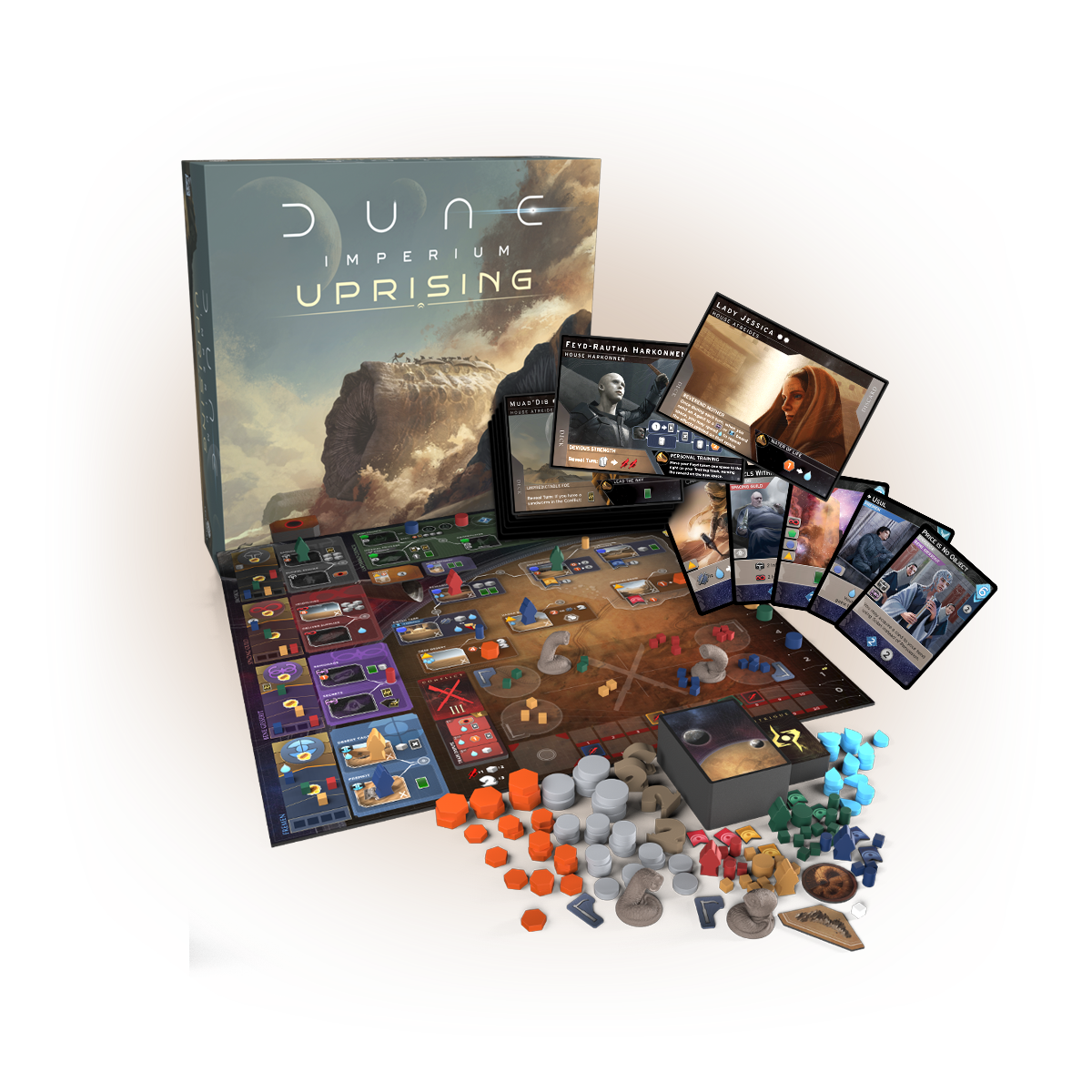 Dune: Imperium – Uprising – components