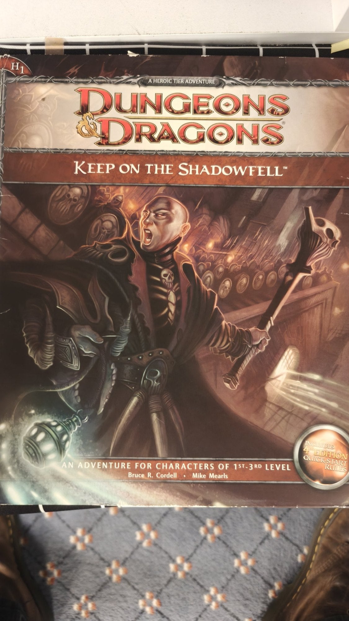 D&D 4th Edition – H1 Keep on the Shadowfell
