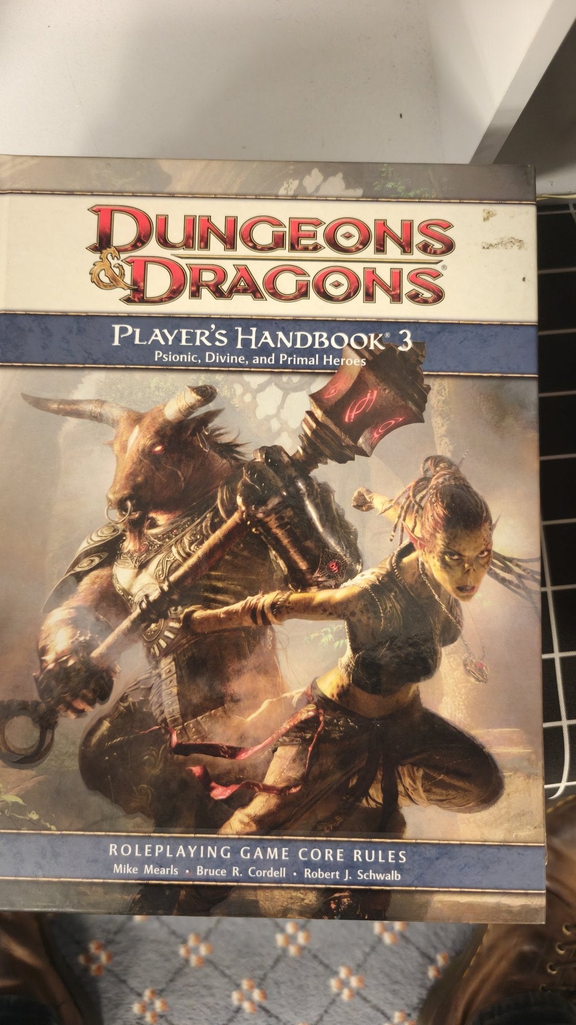 D&D 4th Edition – Player's Handbook 3: Psionic, Divine, and Primal Heroes