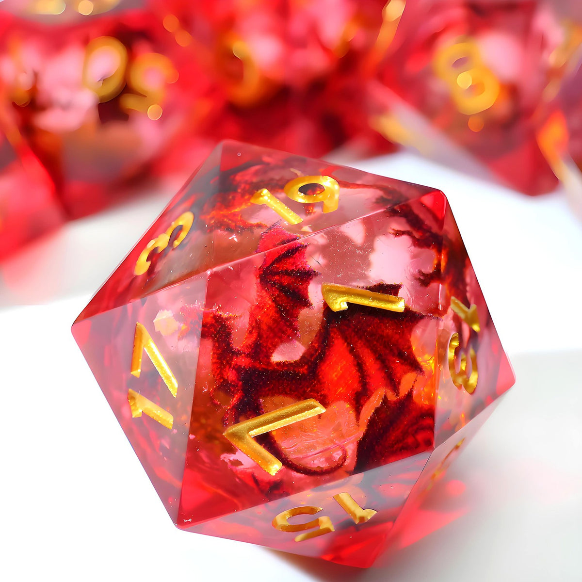 Dragonfire Dice Set